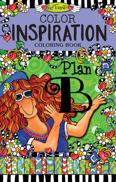 Color Inspiration Coloring Book: Perfectly Portable Pages (On-the-Go Coloring Book) (Design Originals) Extra-Thick Perforated Pages & Convenient 5x8 Size to Take Along Wherever You Go