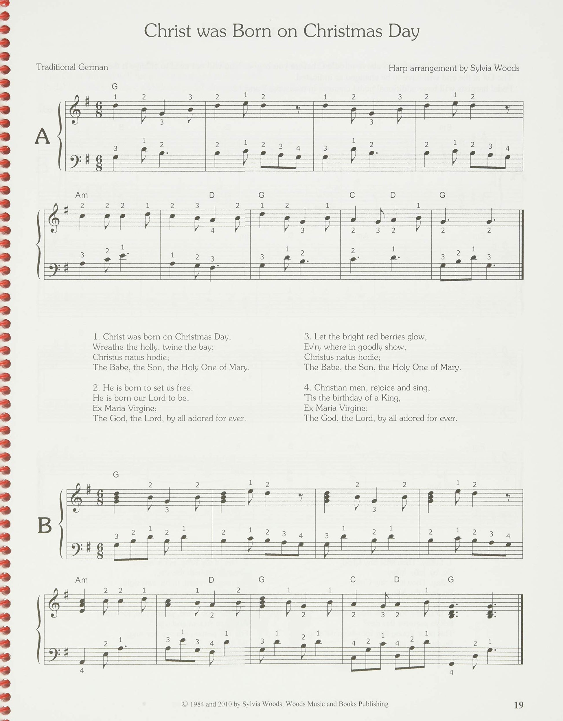 50 Christmas Carols for All Harps: Harp Solo