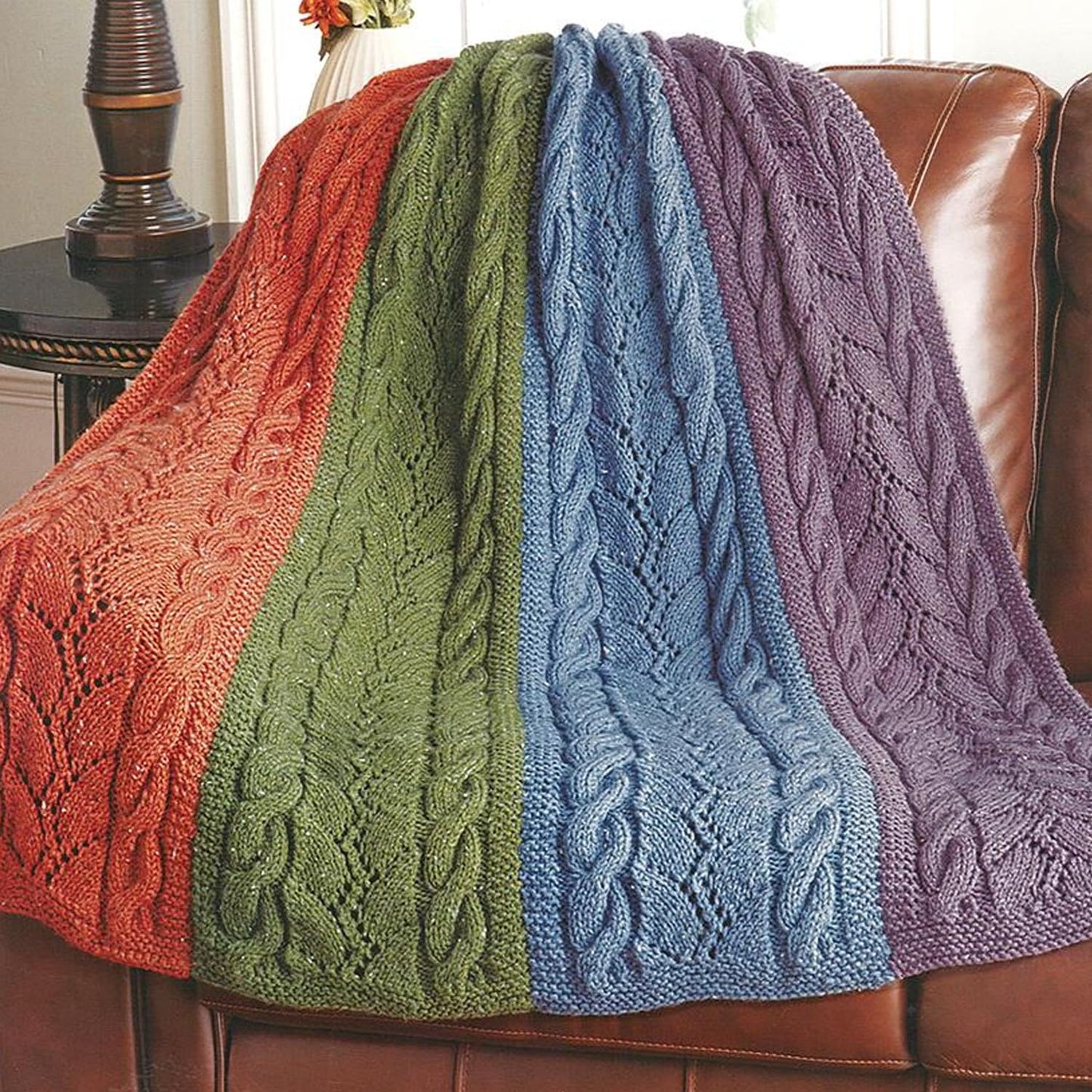 Decorator Throws: Knit (Best of Mary Maxim)