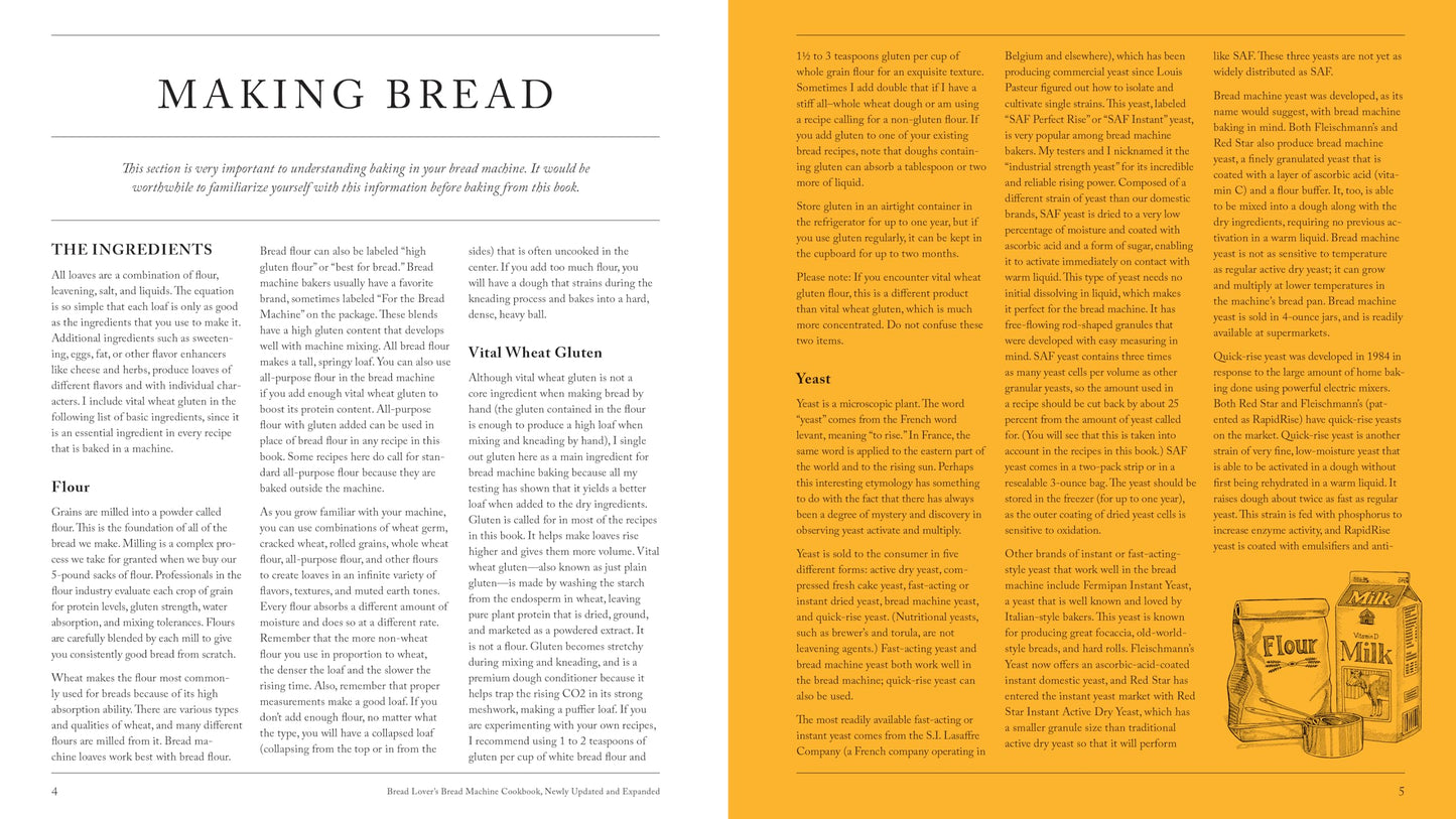 The Bread Lover's Bread Machine Cookbook, Newly Expanded and Updated: A Master Baker's 300-Plus Favorite Recipes for Perfect-Every-Time Bread-From Every Kind of Machine