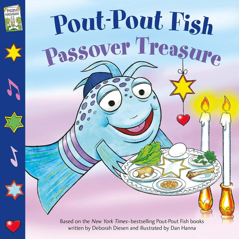 Pout-Pout Fish: Passover Treasure (A Pout-Pout Fish Paperback Adventure)