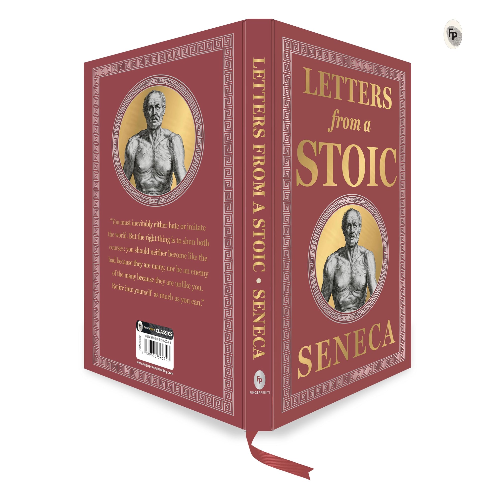 Letters from a Stoic: (Deluxe Hardbound Edition) (Fingerprint! Classics)