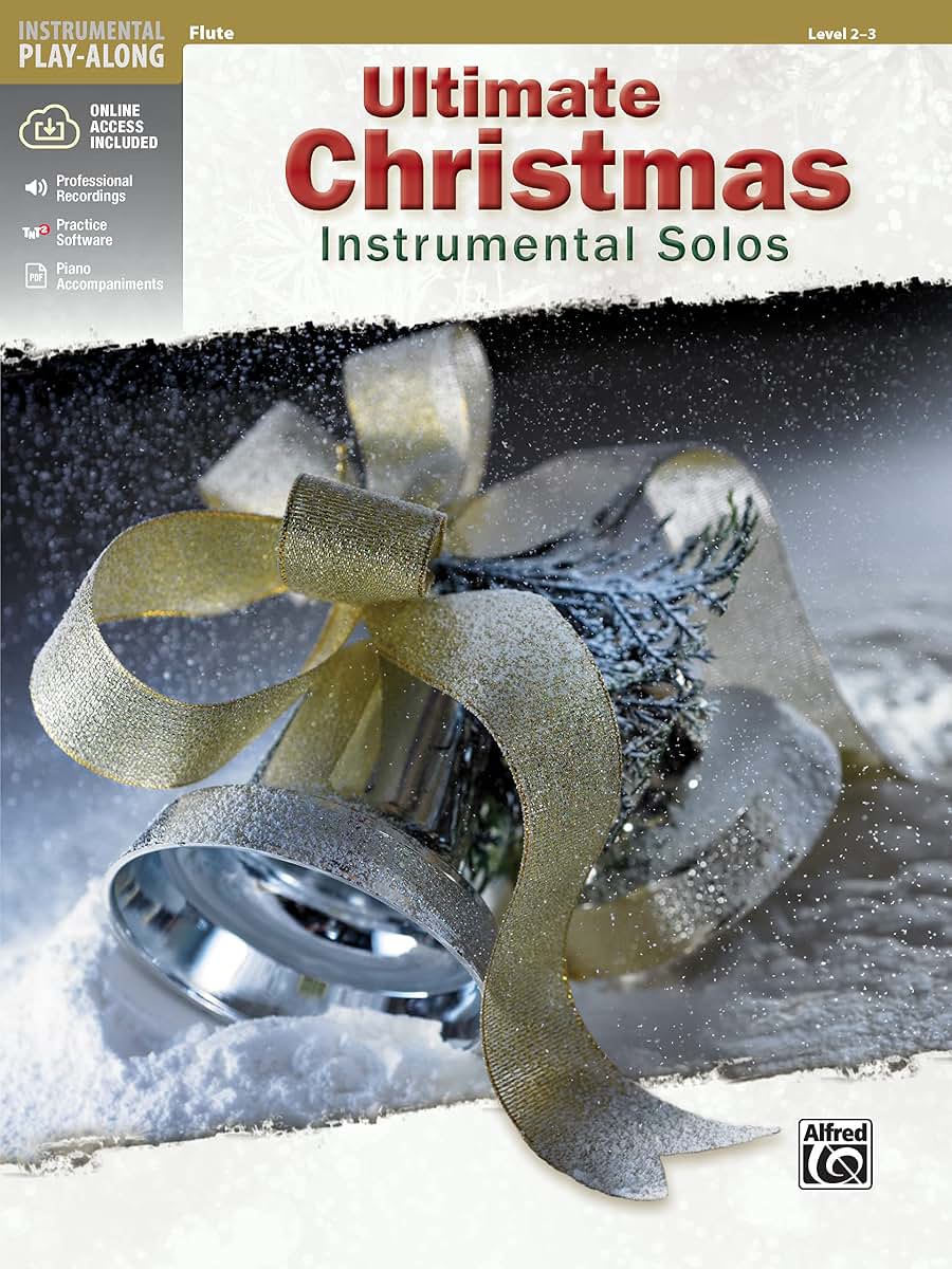 Ultimate Christmas Instrumental Solos: Flute, Book & Online