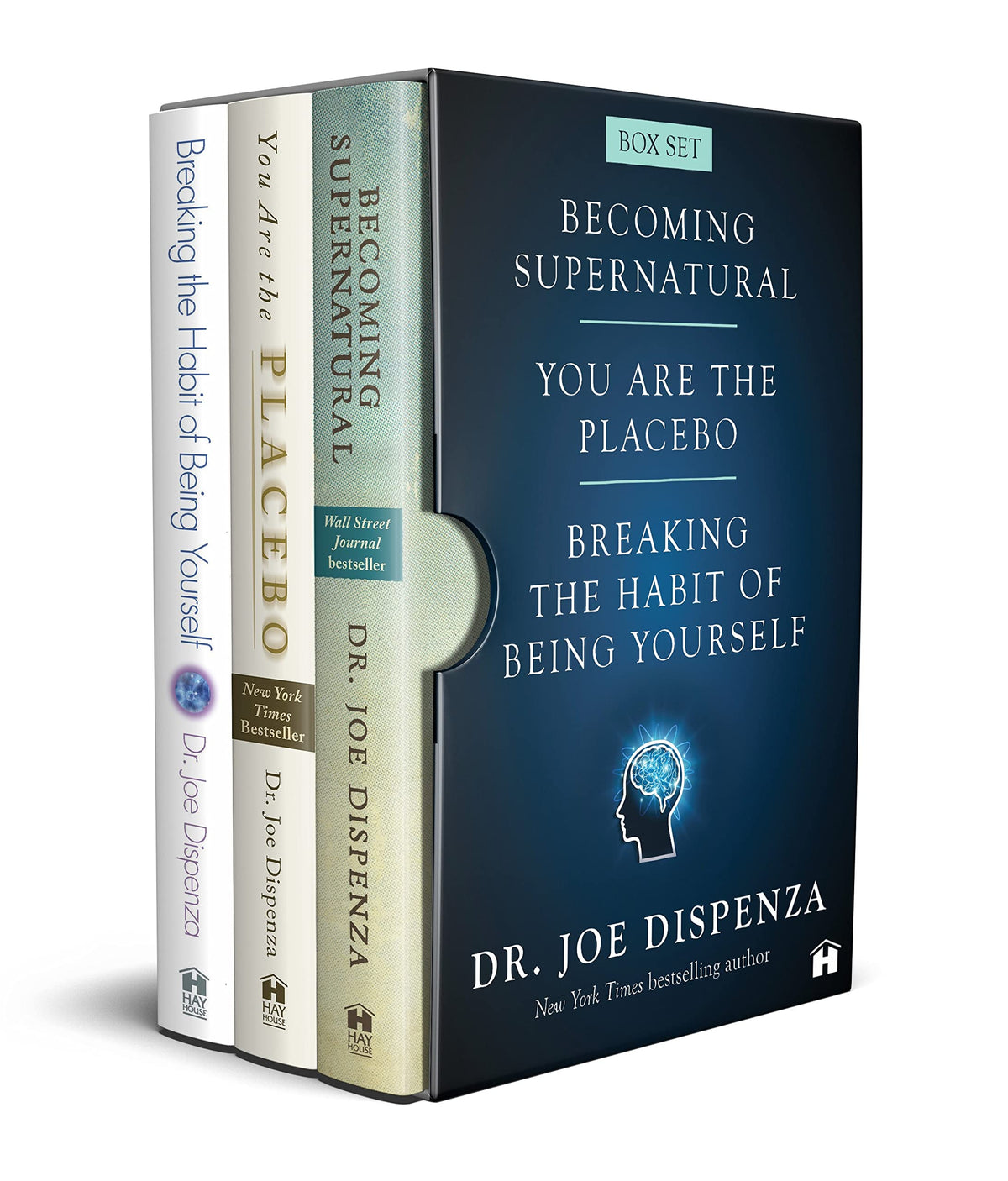 Dr. Joe Dispenza Box Set (Breaking the Habit of Being Yourself, You Are the Placebo, Becoming Supernatural)