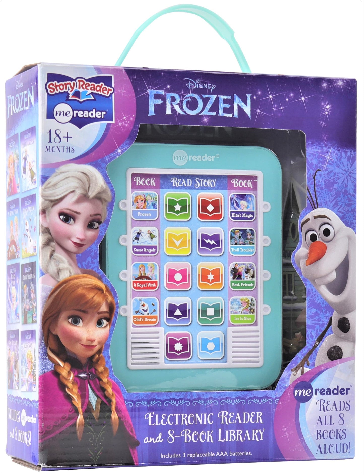 Disney Frozen Elsa, Anna, Olaf, and More! - Me Reader Electronic