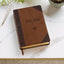 KJV Holy Bible, Giant Print Full-size Faux Leather Red Letter Edition - Thumb Index & Ribbon Marker, King James Version, Two-tone Brown (KJV Full Size GP Editions)