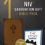 NIV, Graduation Gift, Bible Pack, Brown, Red Letter