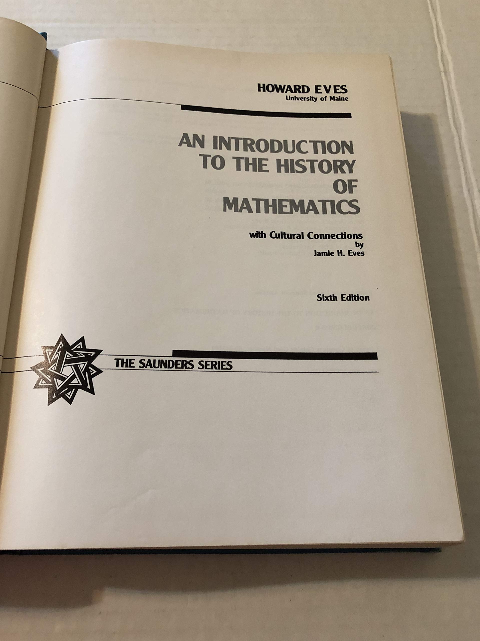 An Introduction to the History of Mathematics