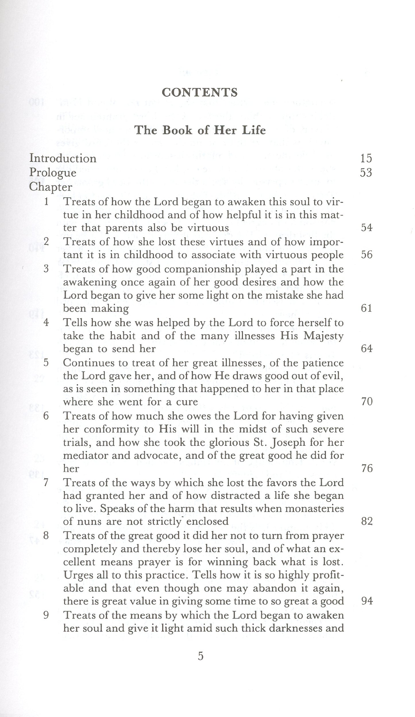 The Collected Works of St. Teresa of Avila, Vol. 1 (featurin