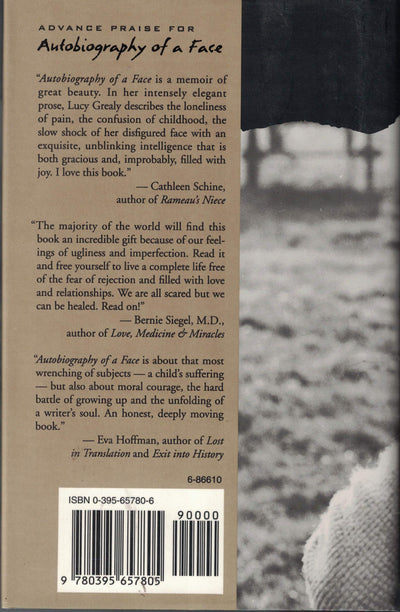 Autobiography of a Face by Grealy, Lucy