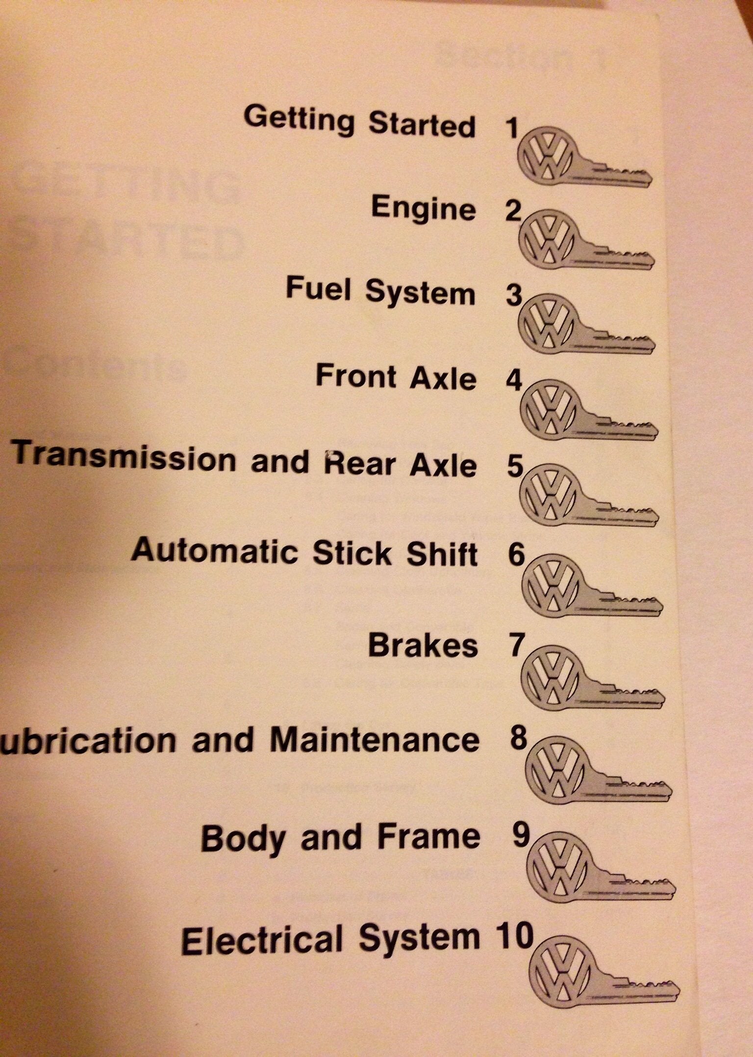 Volkswagen Beetle and Karmann Ghia Service Manual, Type 1: 1966, 1967, 1968, 1969 (Volkswagen Service Manuals)
