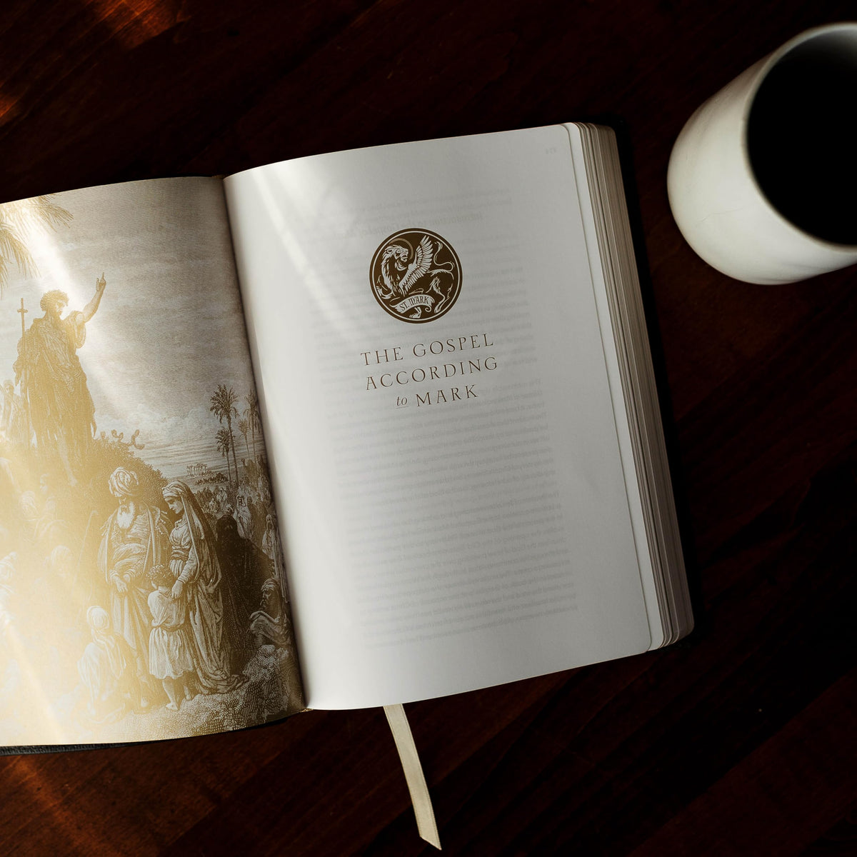 The Word on Fire Bible (Volume I): The Gospels (Leather)