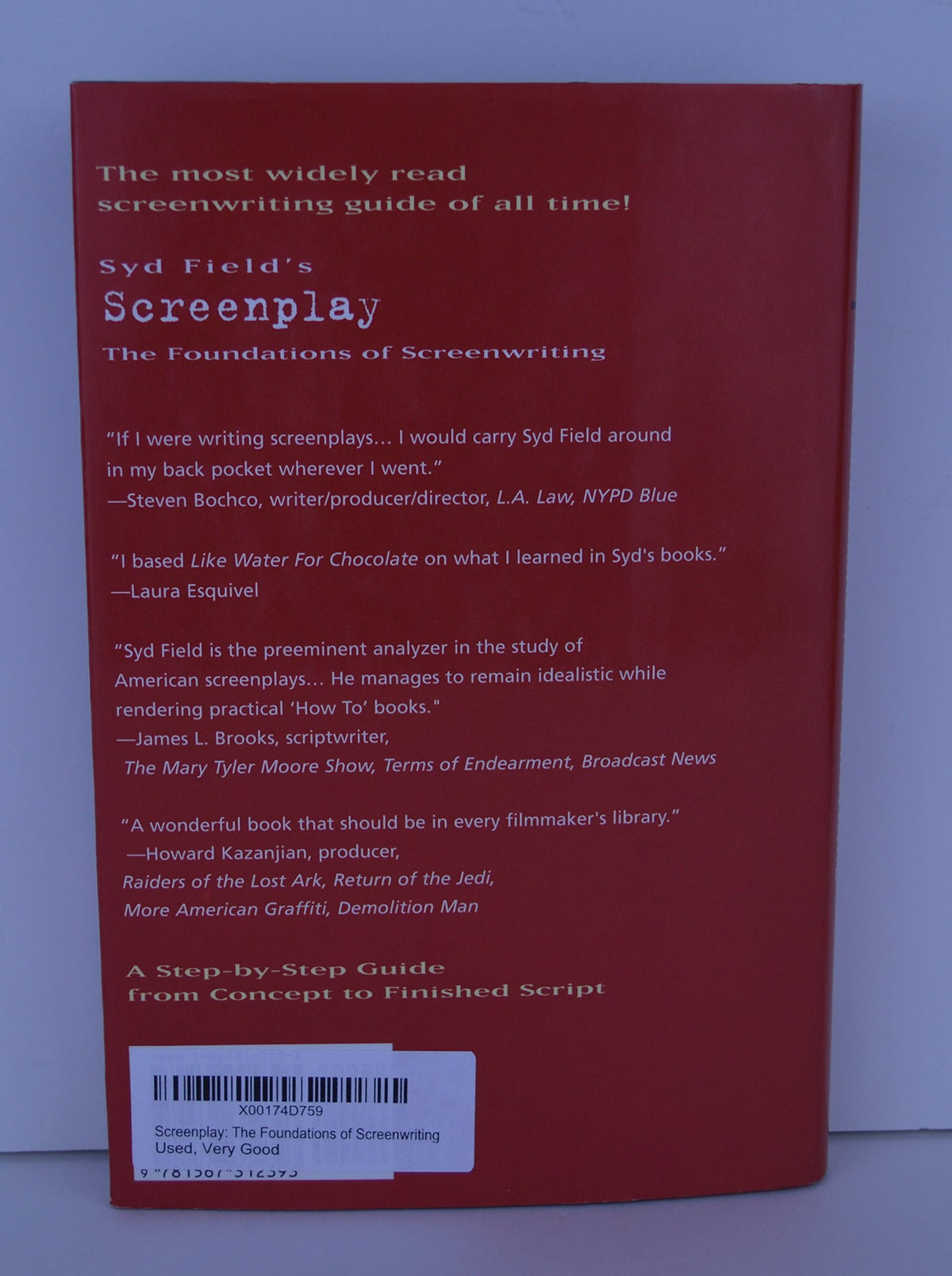 Screenplay: The Foundations of Screenwriting