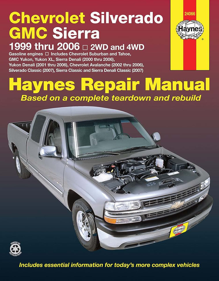 Chevrolet Silverado & GMC Sierra petrol (99-06) Haynes Manua