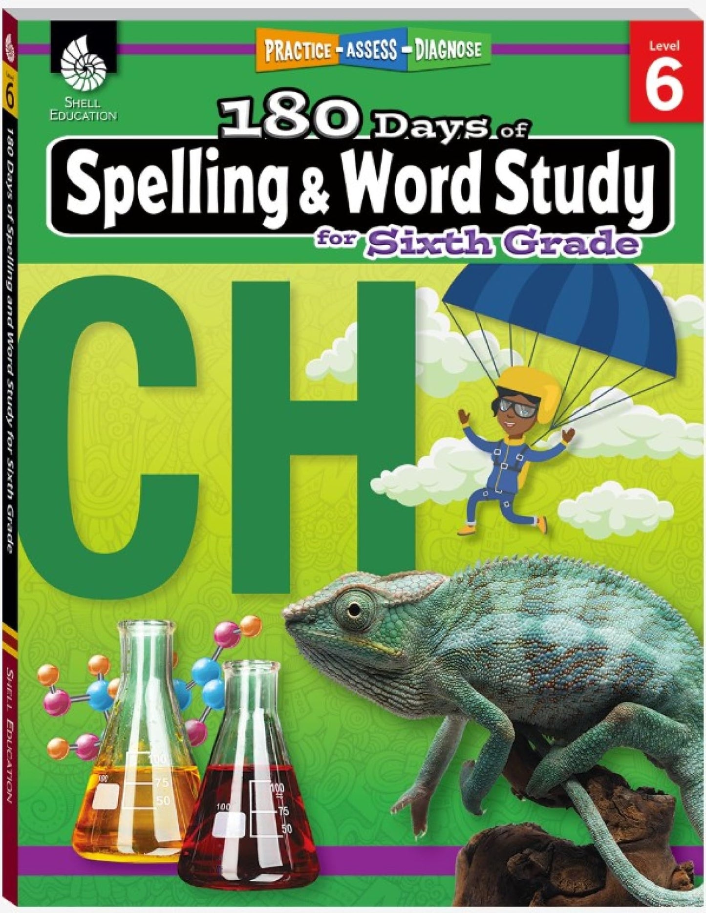 180 Days: Spelling and Word Study for Sixth Grade: Practice, Assess, Diagnose