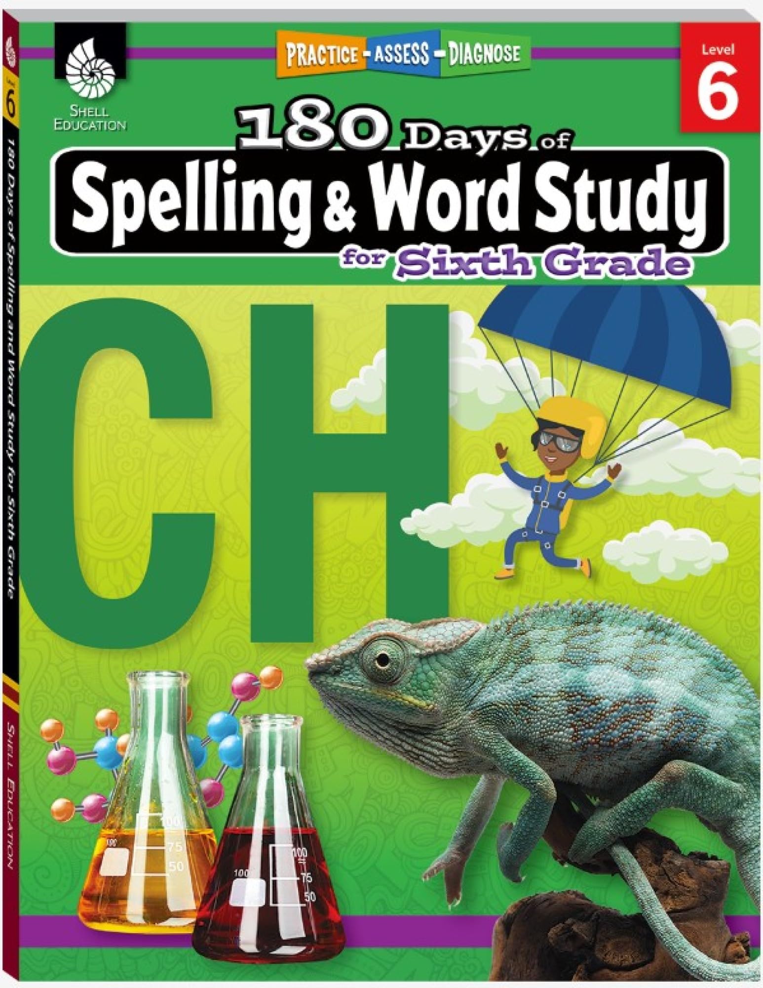 180 Days: Spelling and Word Study for Sixth Grade: Practice, Assess, Diagnose
