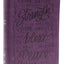 NKJV, Giant Print Center-Column Reference Bible, Verse Art Cover Collection, Leathersoft, Purple, Red Letter, Comfort Print: Holy Bible, New King James Version