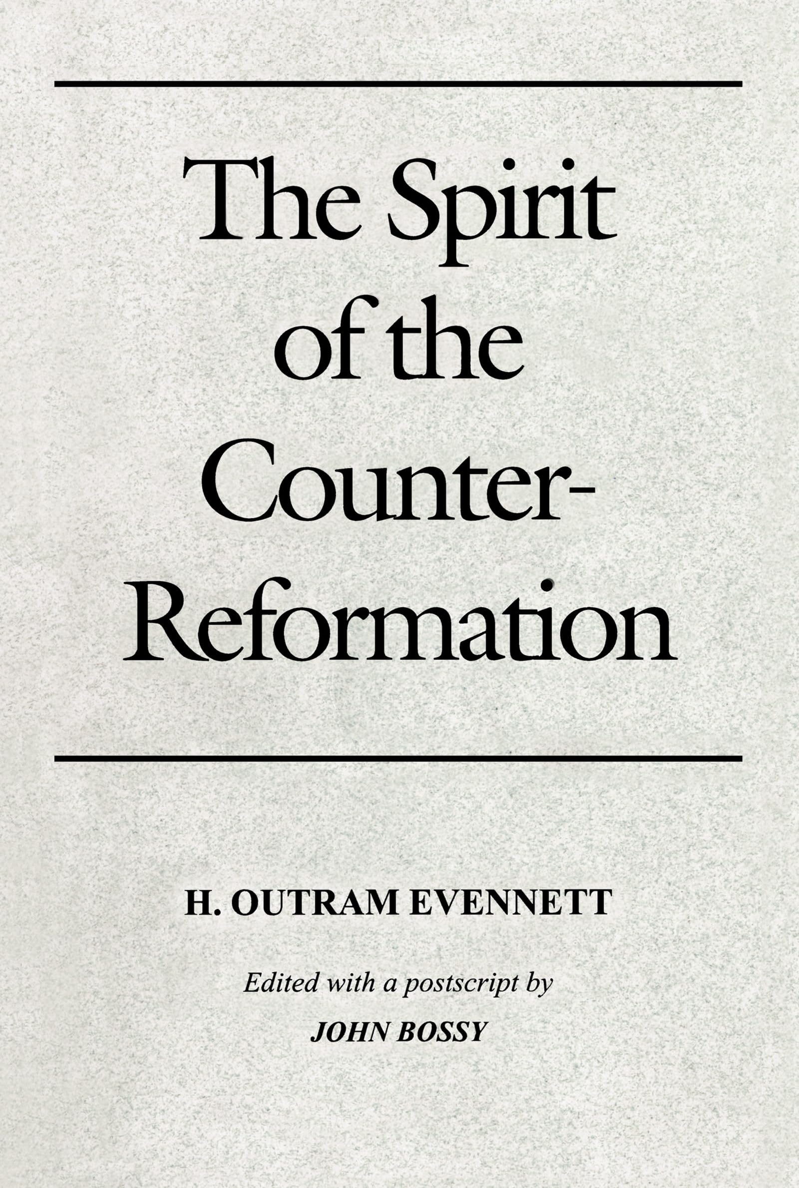 Spirit of the Counter-Reformation, The (Ndp 115)