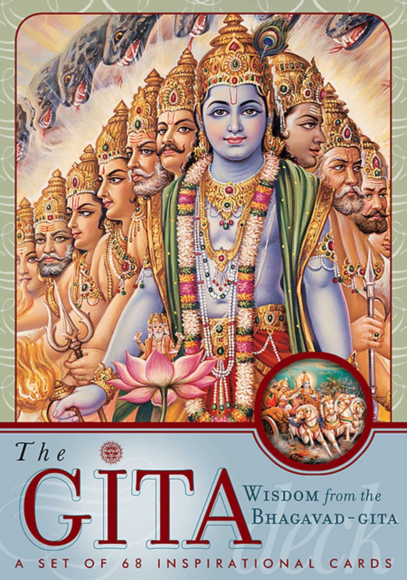 The Gita Deck: Wisdom From the Bhagavad Gita by Mandala Publ
