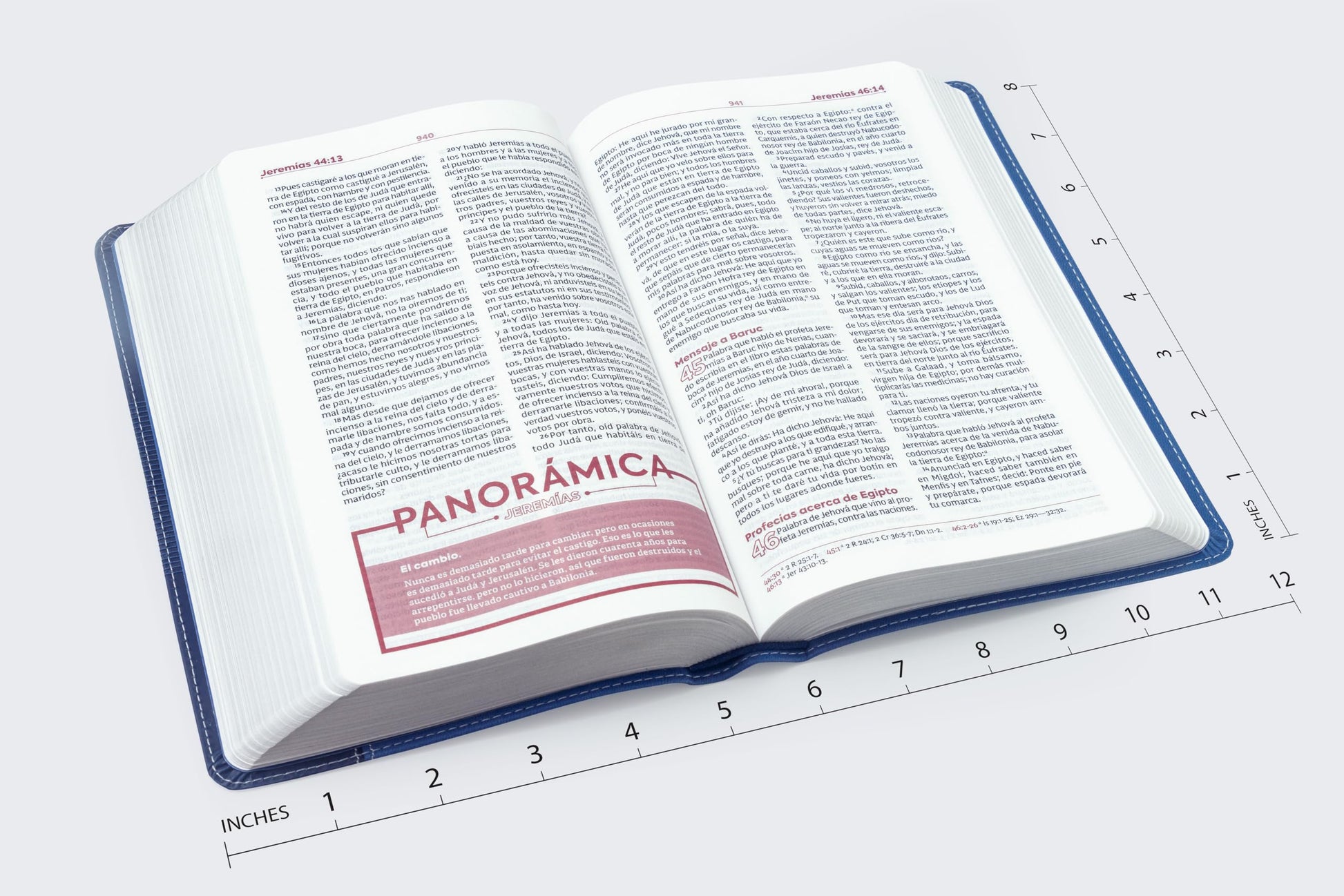 RVR60, Biblia de Estudio para Jvenes Adolescentes, Leathersoft, Azul, Palabras de Jess en Rojo, Comfort Print (Spanish Edition)