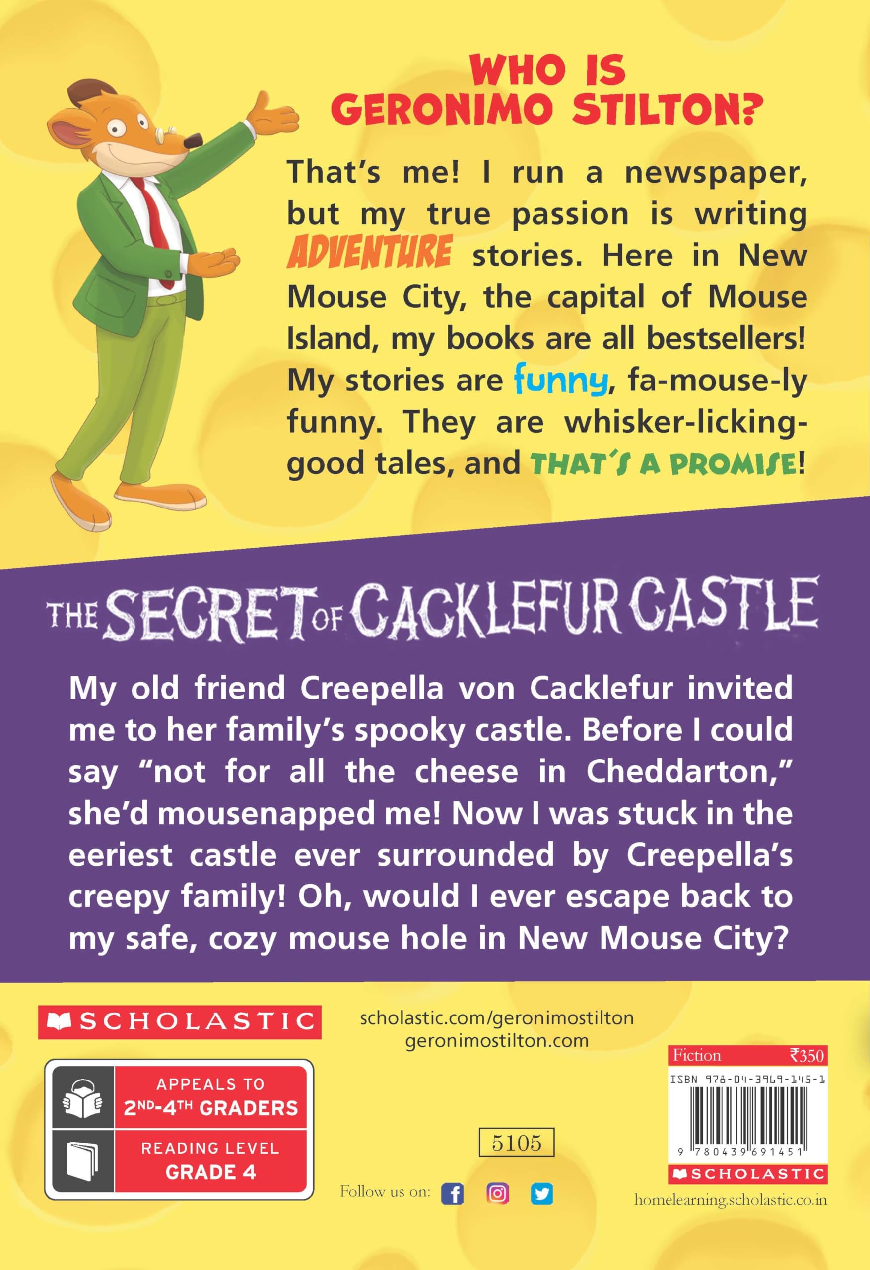 The Secret of Cacklefur Castle (Geronimo Stilton, No. 22)