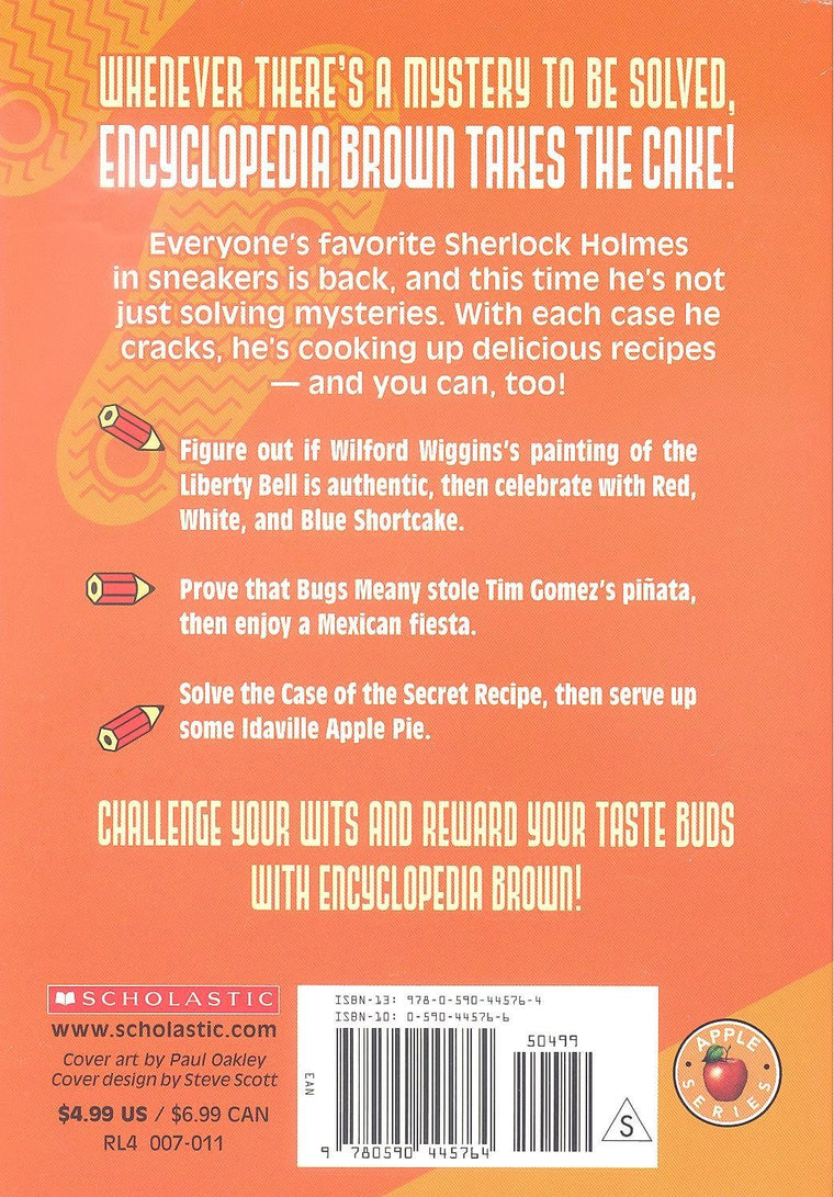 Encyclopedia Brown Takes the Cake! by Donald J. Sobol