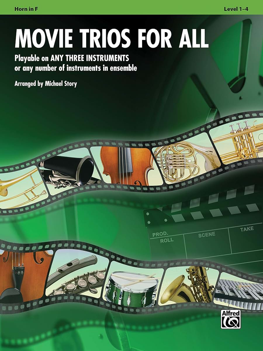 Movie Trios for All: Horn in F (For All Series)
