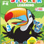 School Zone - Math Stickers Workbook - 64 Pages, Ages 3 to 6, Preschool to Kindergarten, 426 Stickers, Counting, Numbers 1-12, Telling Time, and More (School Zone Stuck on Learning Book Series)