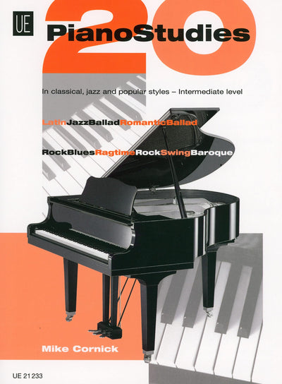 20 Piano Studies in Classical, Jazz and Popular Pieces
