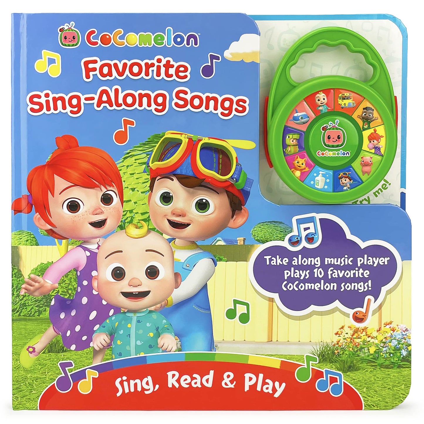 CoComelon Favorite Sing-Along Songs - Children's Deluxe Musical Book