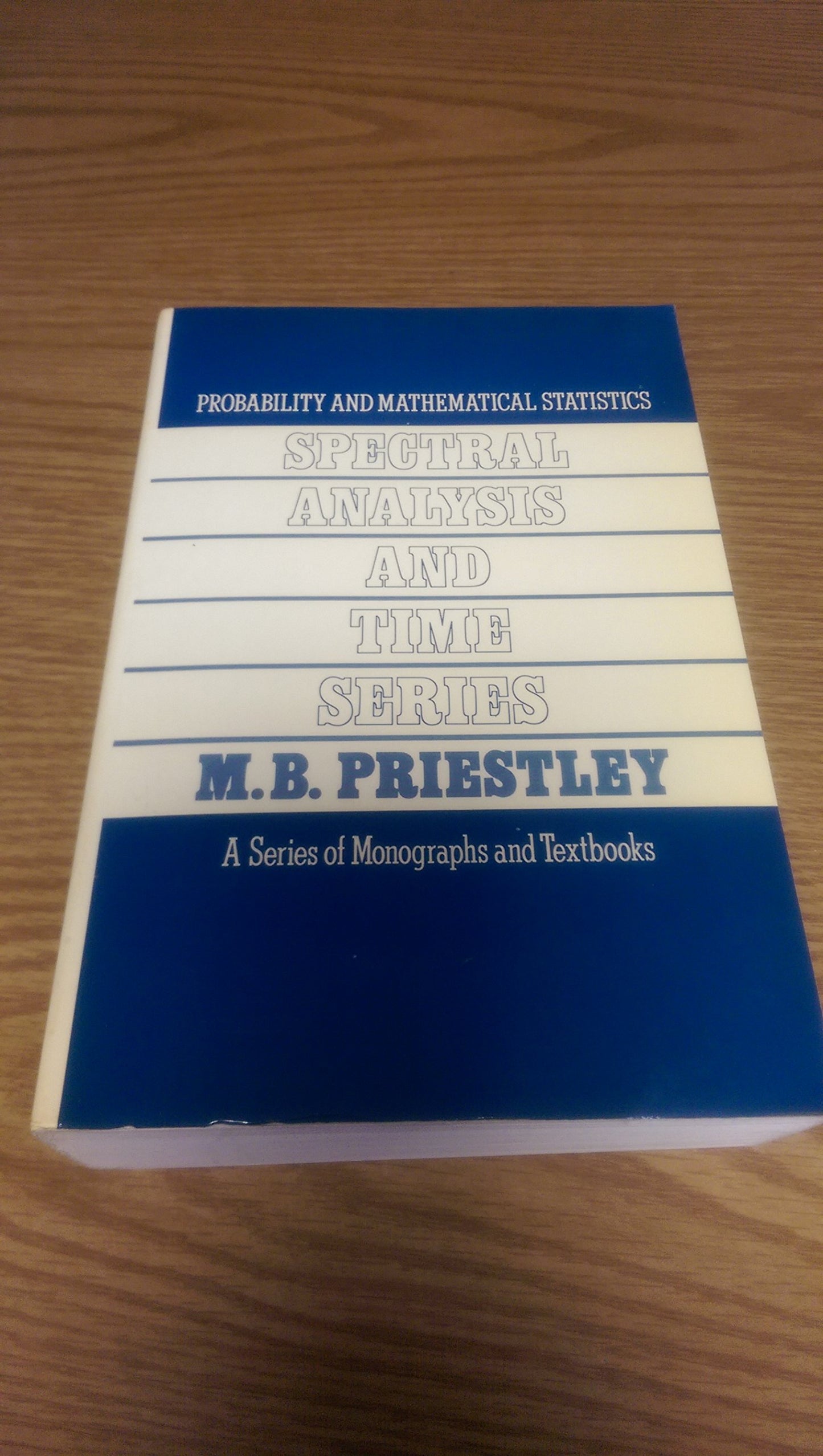 Spectral Analysis and Time Series, Two-Volume Set: Volumes I and II (Volume 1-2)