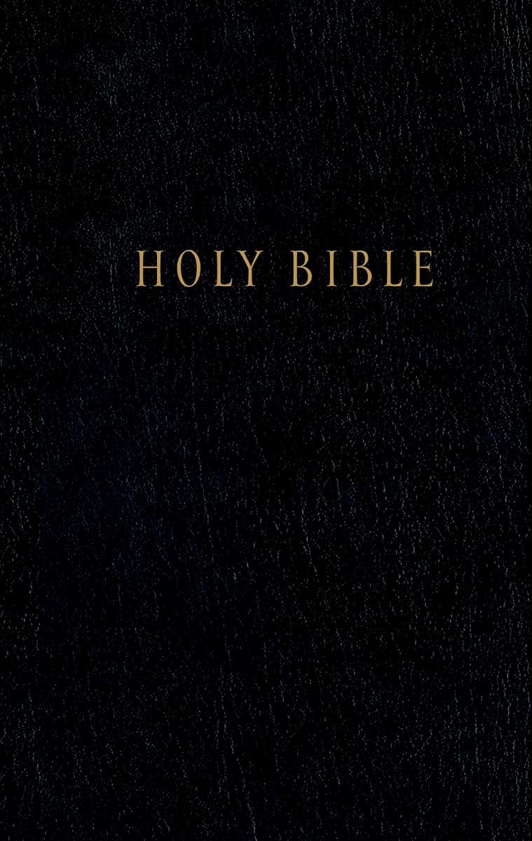 Pew Bible NLT (Hardcover, Black)