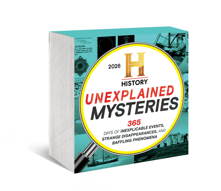 2026 History Channel Unexplained Mysteries Boxed Calendar: 365 Days of Inexplicable Events, Strange Disappearances, and Baffling Phenomena (Moments in HISTORY Calendars)