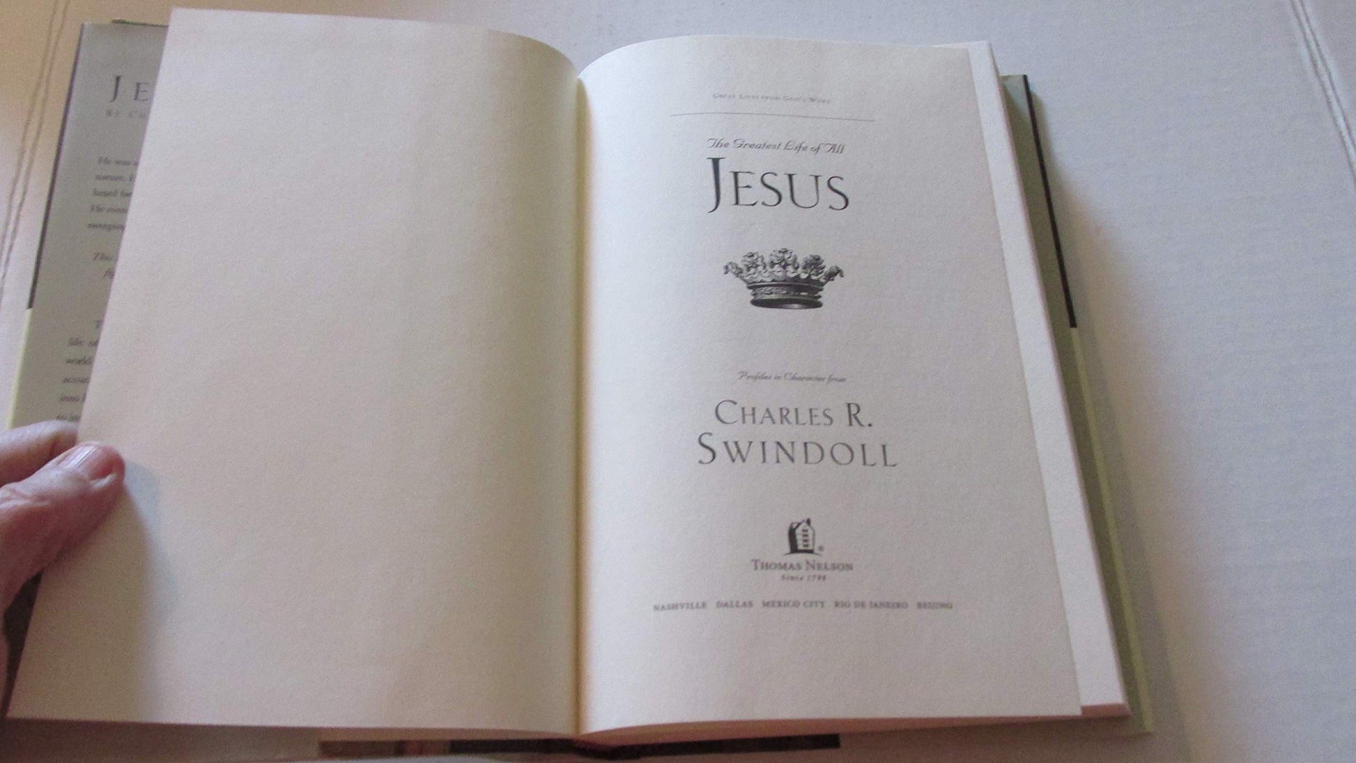 Jesus: The Greatest Life of All (Great Lives from Gods Word)