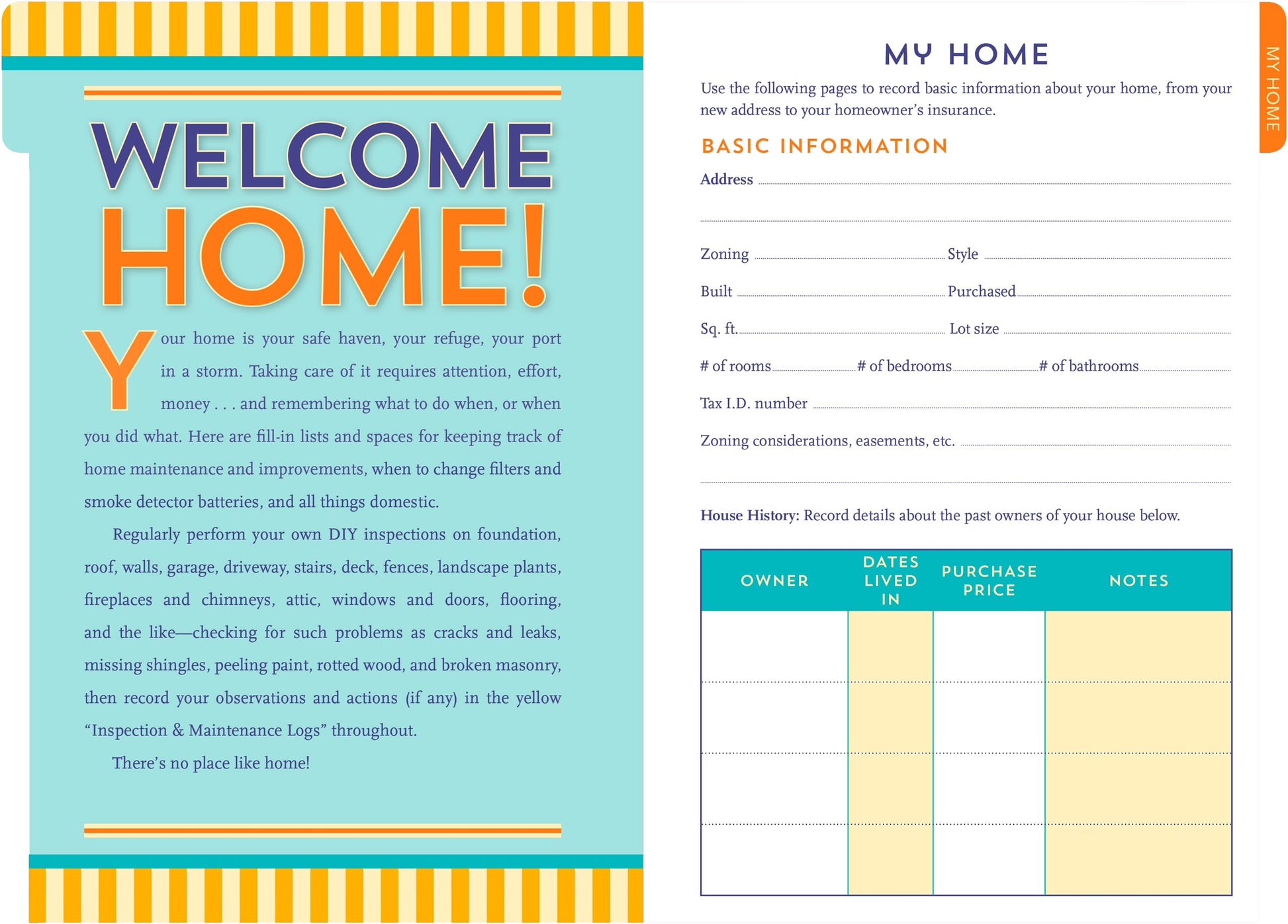I'm a Homeowner, Now What? (A Logbook for Everything in Your Home)