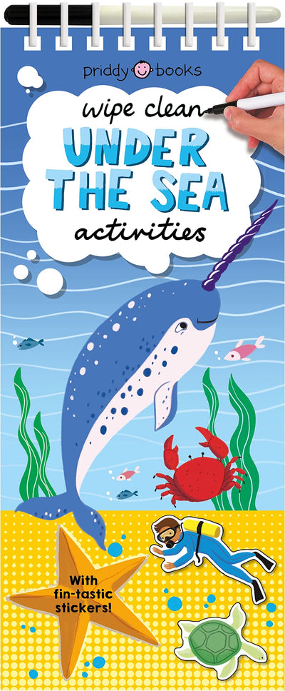 Wipe Clean Activities: Under the Sea: With Fin-tastic Stickers! (Wipe Clean Activity Books)