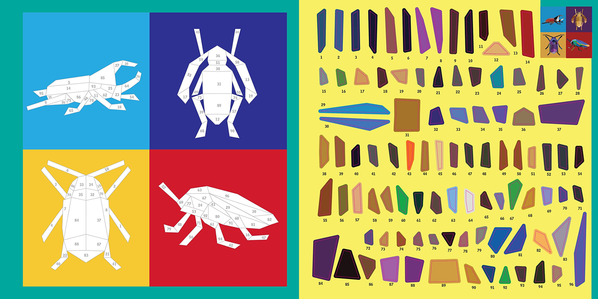 Paint by Sticker Kids (Official): Beautiful Bugs: Create 10 Pictures One Sticker at a Time! (Kids Activity Book, Sticker Art, No Mess Activity, Keep Kids Busy)
