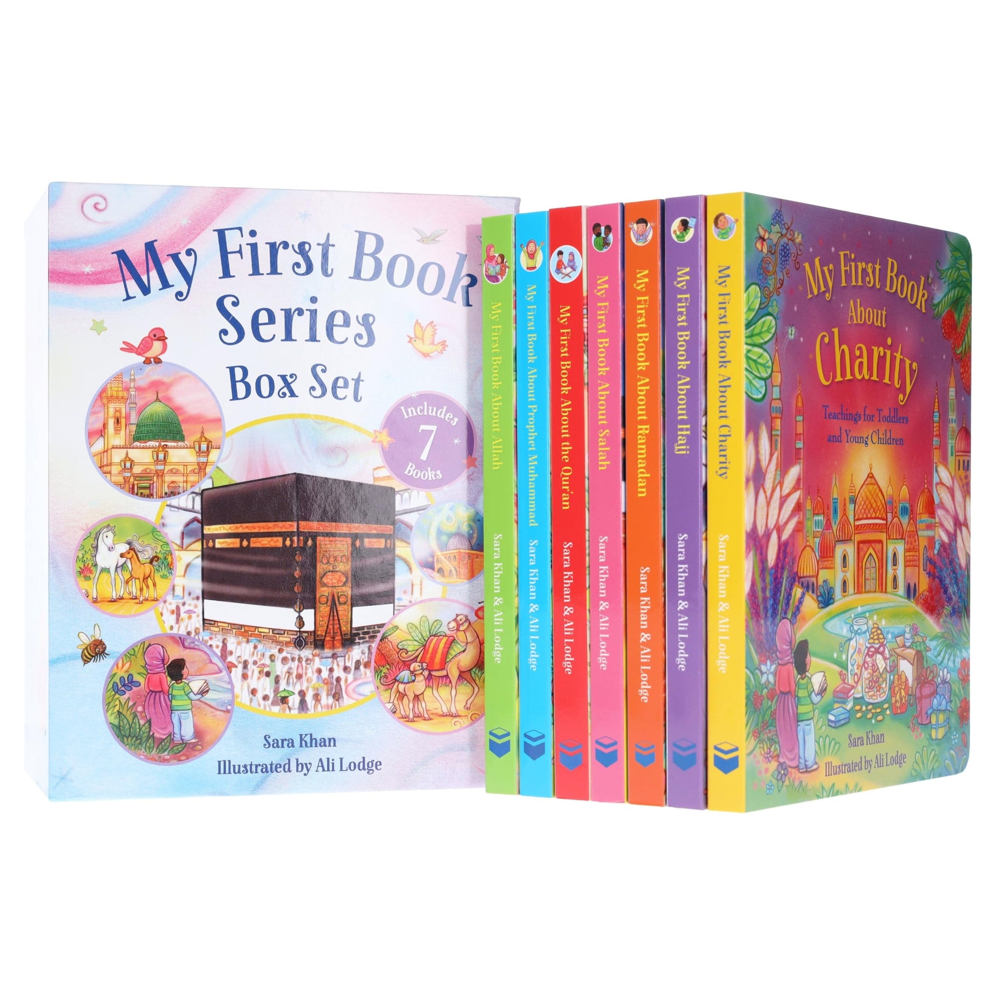 My First Book About Islam Series by Sara Khan 7 Books Collection Box Set (My First Book About Charity, My First Book About Hajj, My First Book About Ramadan, My First Book About Salah & 3 More)