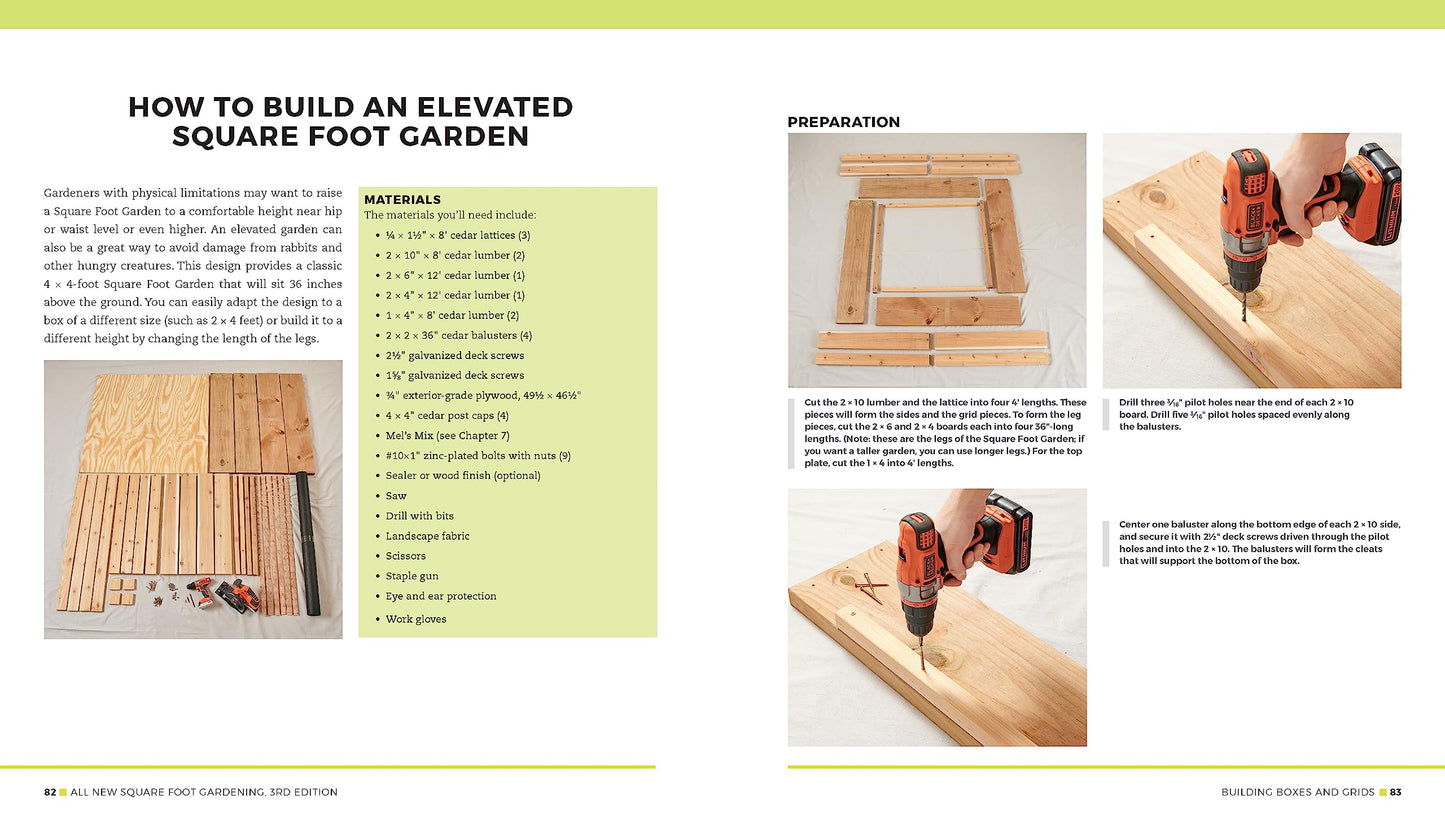 All New Square Foot Gardening, 3rd Edition, Fully Updated: MORE Projects - NEW Solutions - GROW Vegetables Anywhere (Volume 9) (All New Square Foot Gardening, 9)