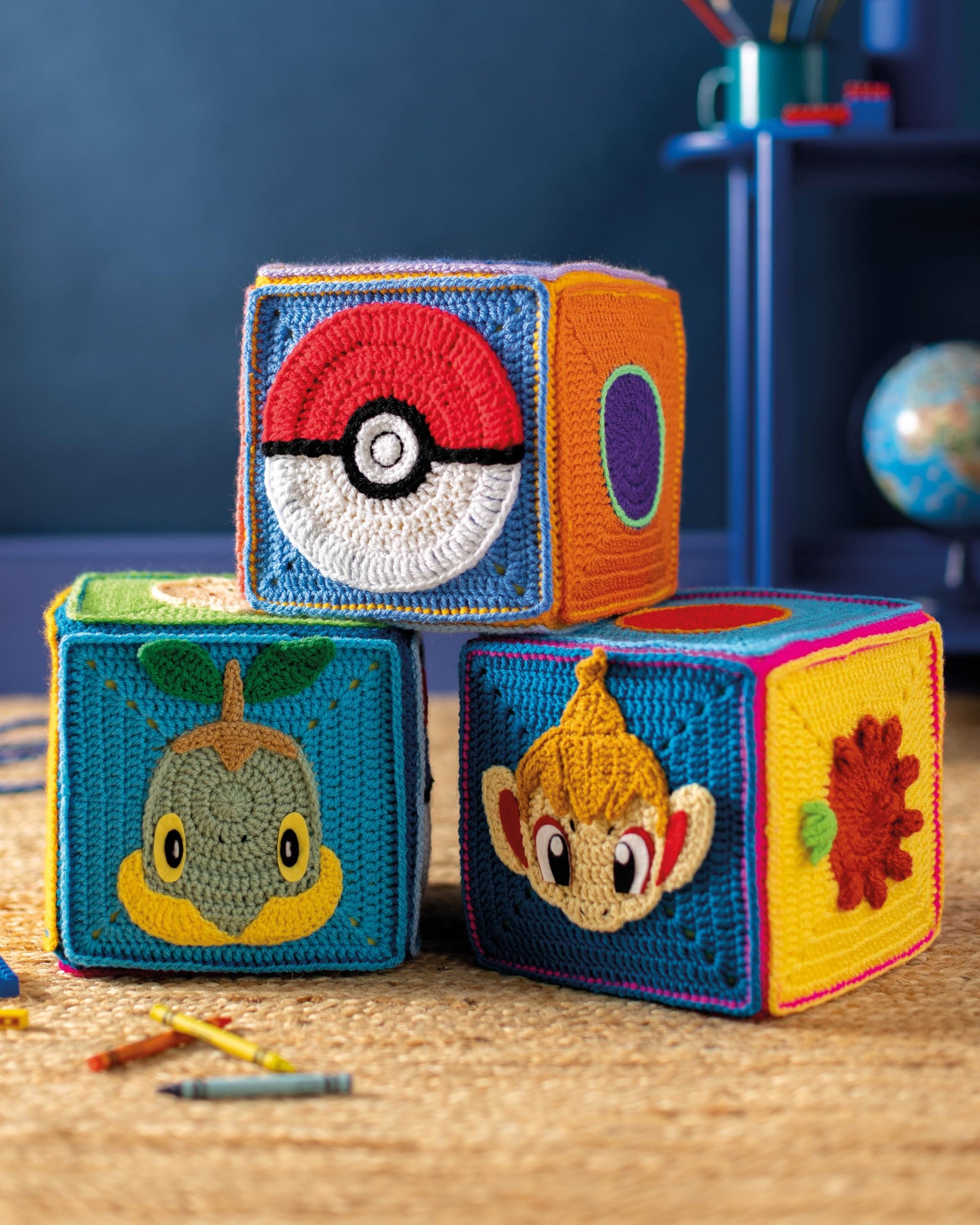 Pokémon Crochet Squares: Bring Pikachu and friends to life with over 30 cute Pokémon granny squares