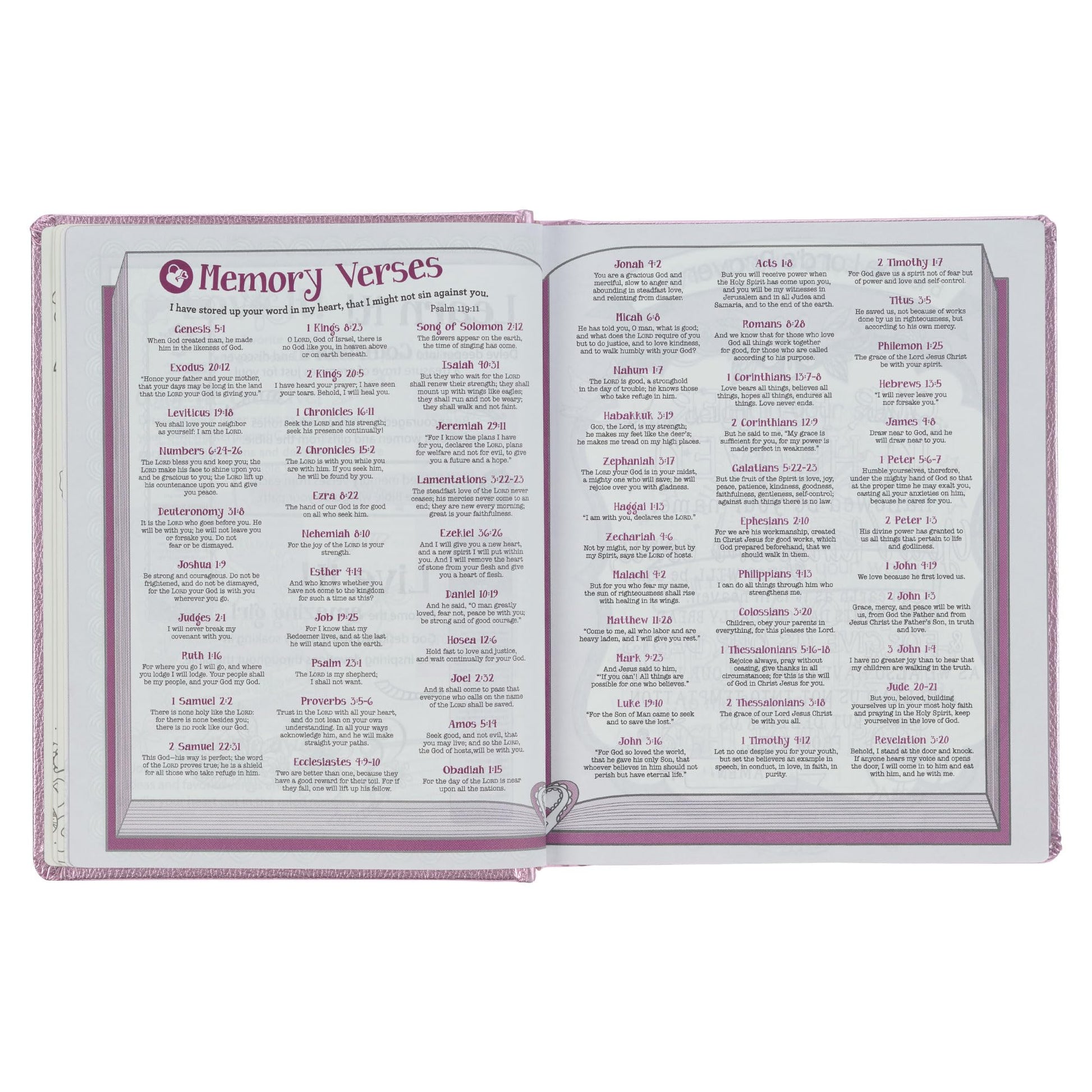ESV Holy Bible, My Creative Bible For Girls, Faux Leather Hardcover w/Ribbon Marker, Illustrated Coloring, Journaling and Devotional Bible, English ... Metallic Pink (ESV Creative Editions Girls)