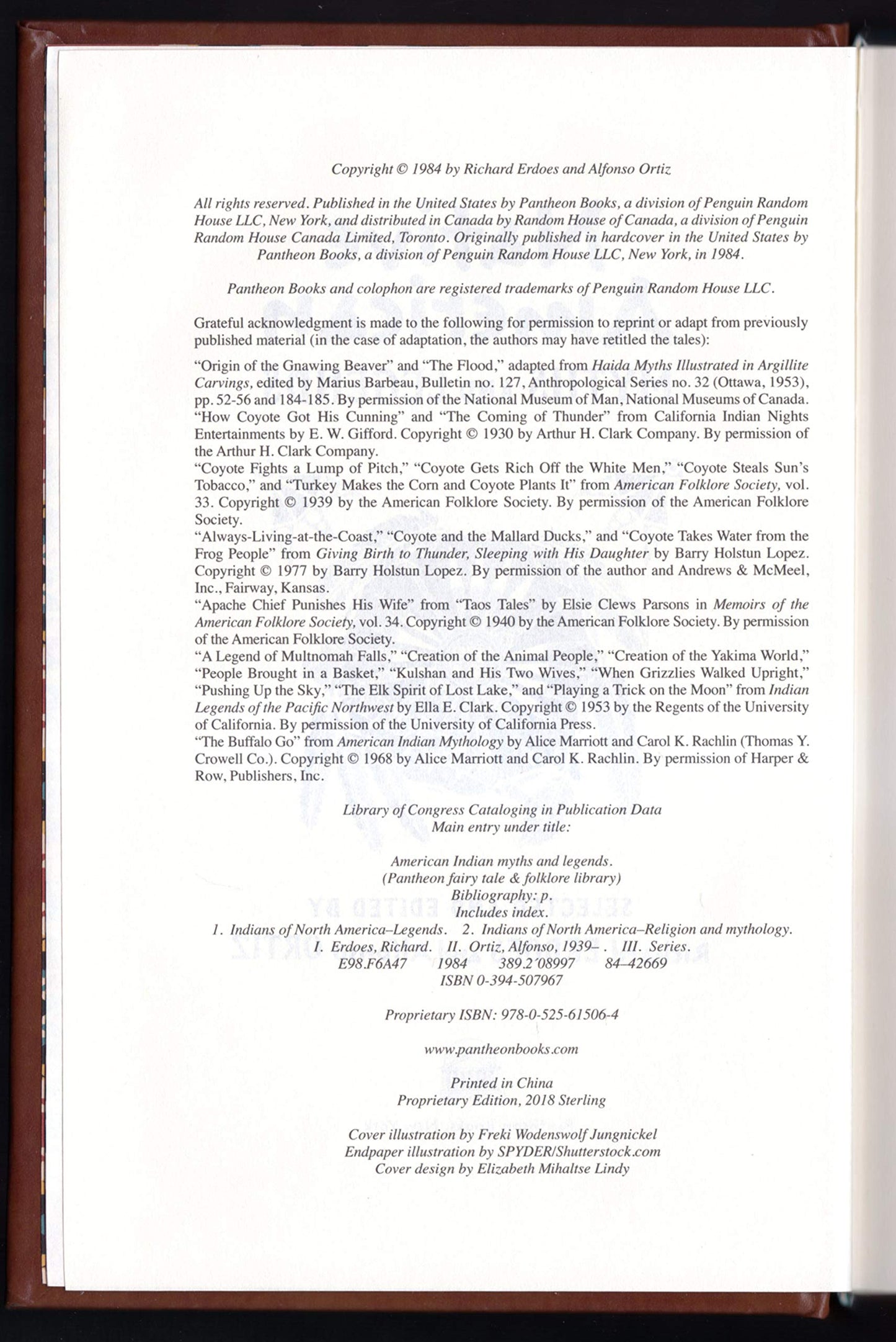 Native American Myths and Legends (Collectible Editions)