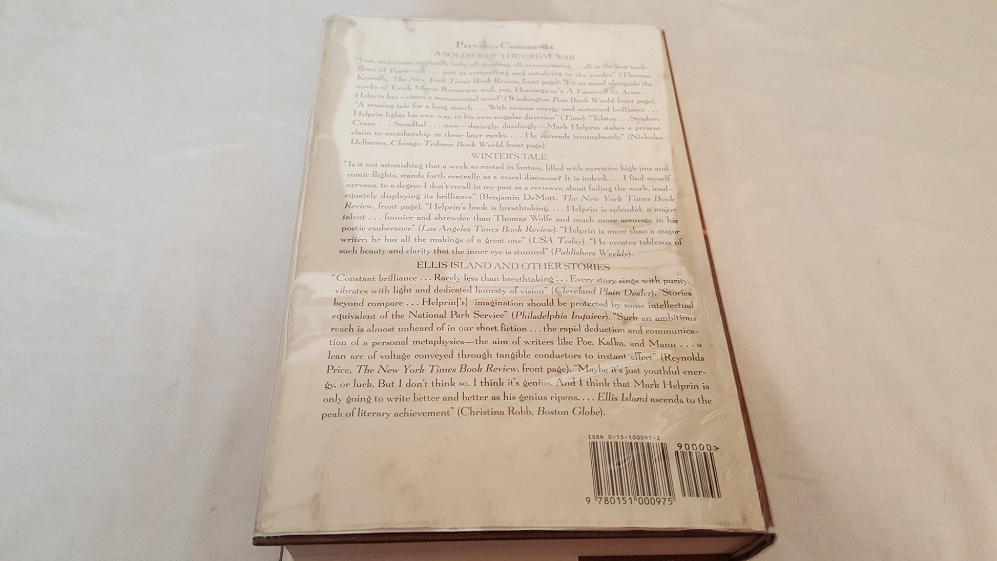 Memoir from Antproof Case