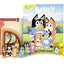 Bluey My Busy Books - Storybook, 10 figurines, playmat