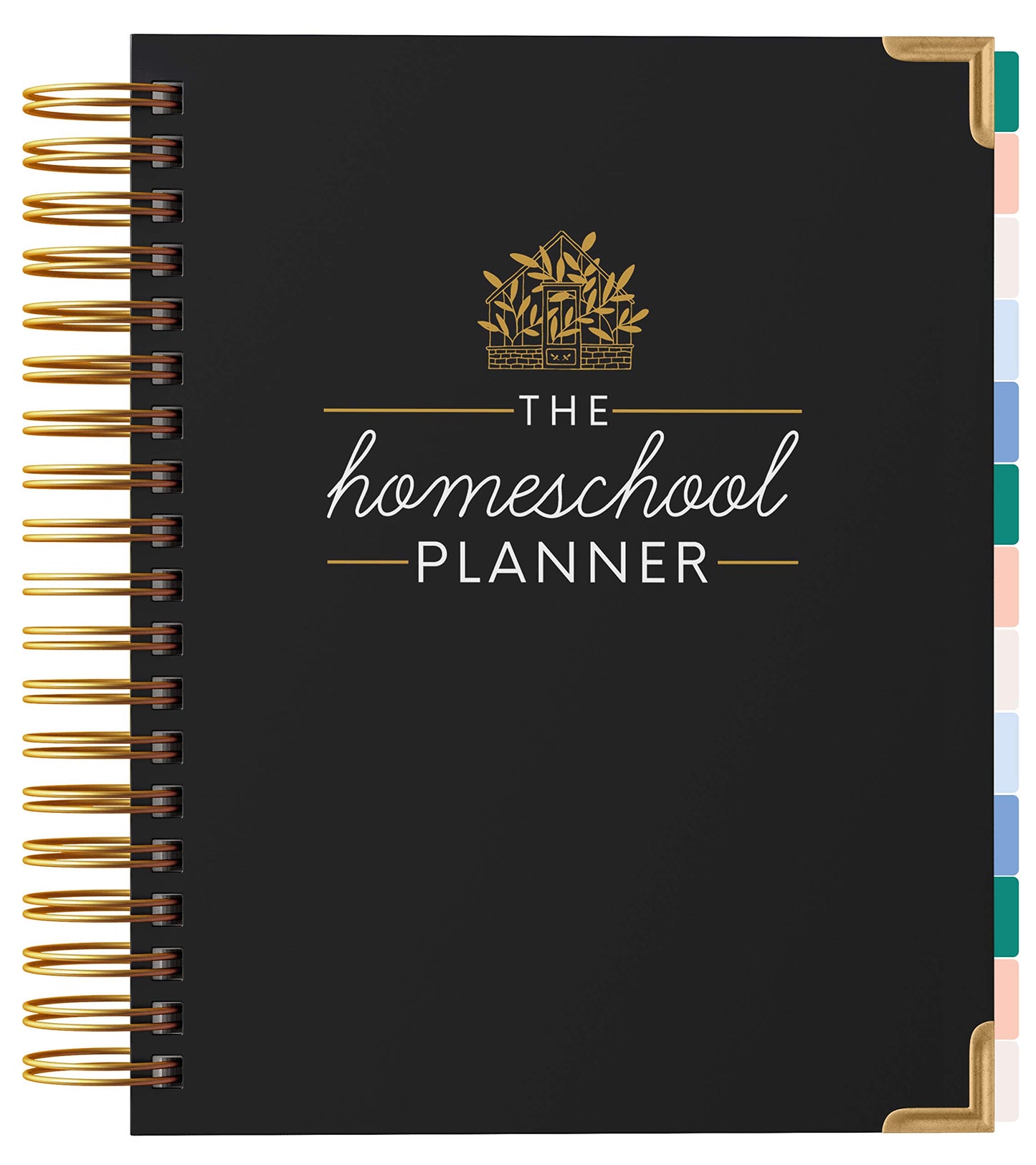 The Homeschool Planner: Beautiful and Undated with Monthly T