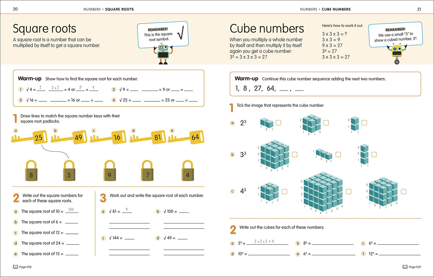 How to Be Good at Math Workbook, Grades 4-6: The simplest-ever visual workbook (DK How to Be Good at)