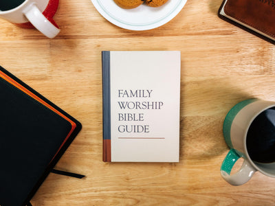 Family Worship Bible Guide by JoelR.Beeke, MichaelBarrett, JerryBilkes & PaulSmalley  Hardcover Devotional Companion with Insights & Questions for Every Bible Chapter  Reformation Heritage