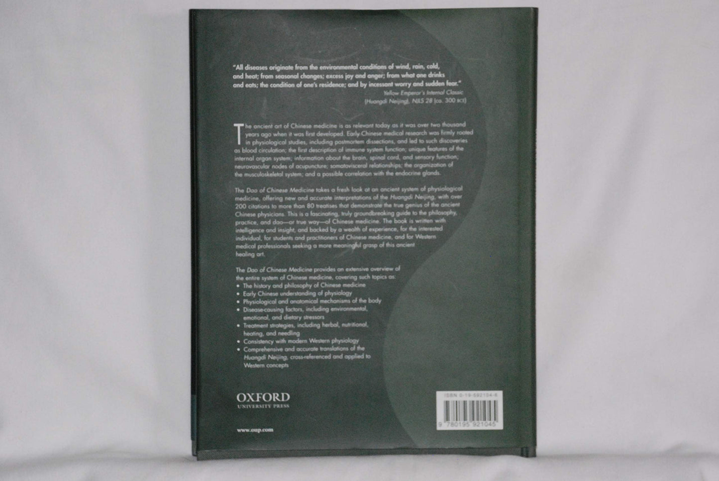 Dao of Chinese Medicine: Understanding an Ancient Healing Art