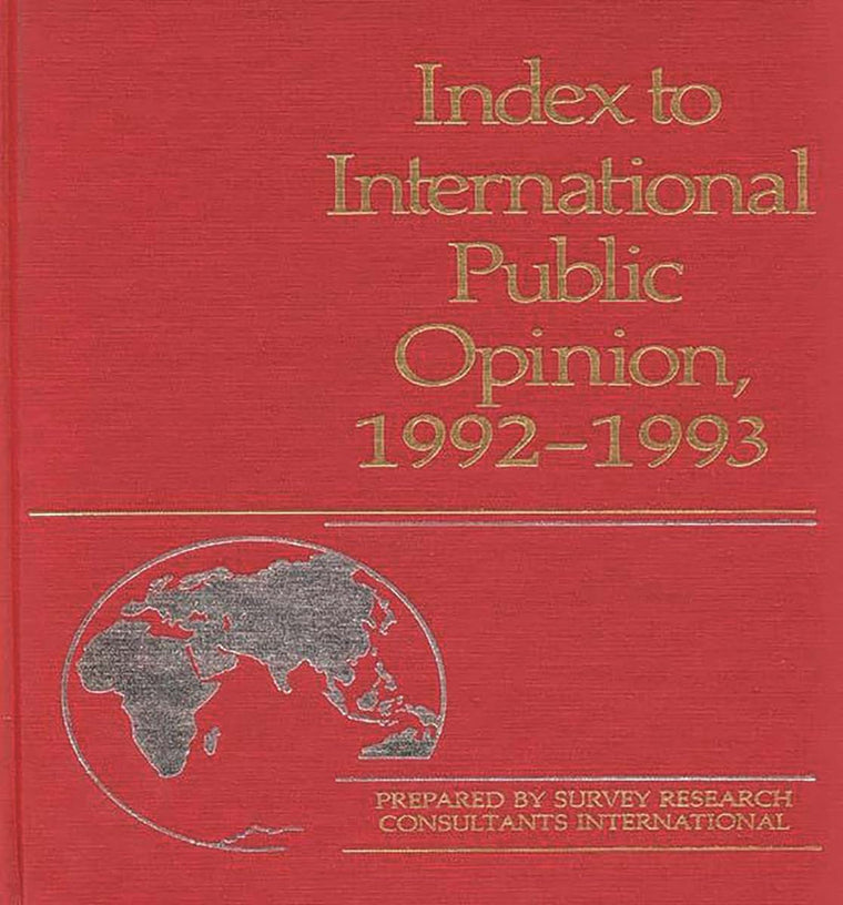 Index to International Public Opinion, 1992-1993