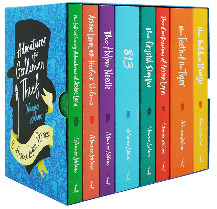 The Complete Collection of Arsne Lupin 8 Books Box Set by Maurice LeBlanc(Herlock Sholmes, The Confessions, The Crystal Stopper, The Confessions of Arsene Lupin & More)